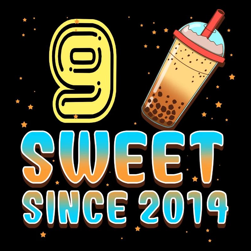 9. Geburtstag Bubble Tee