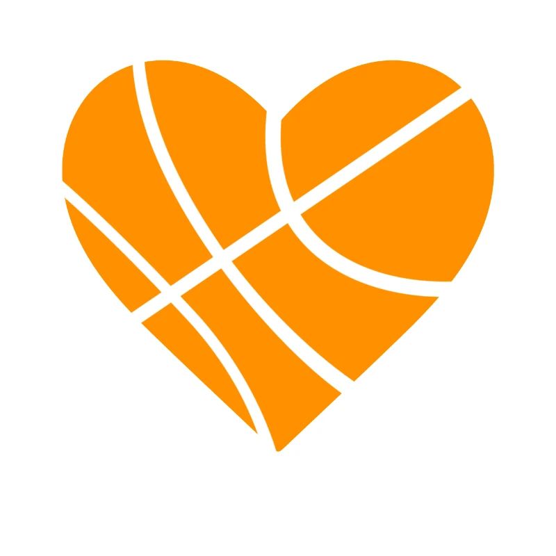 Basketball Herz Geschenk Geschenkidee