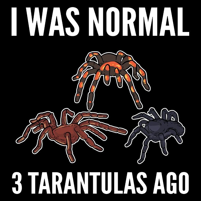 I was normal before 3 tarantles spider lovers