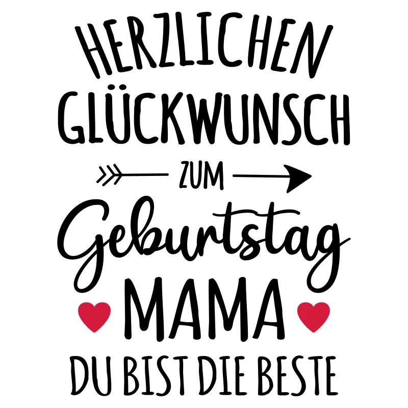 Beste Mama Geburtstag Mutter Geschenk Glückwunsch