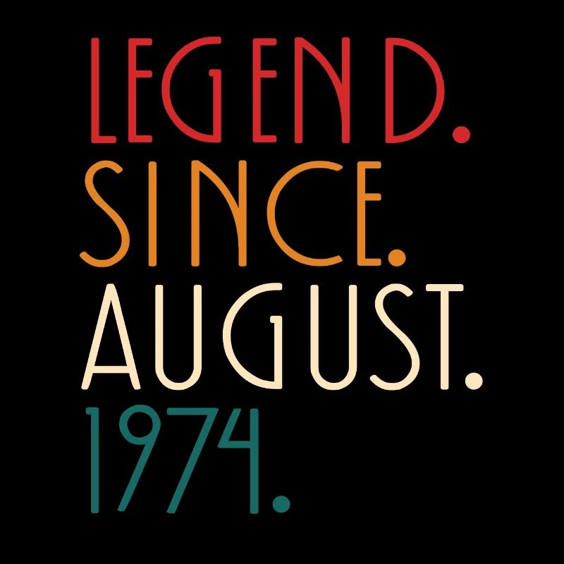 Legend since August 1974 - Minimalist