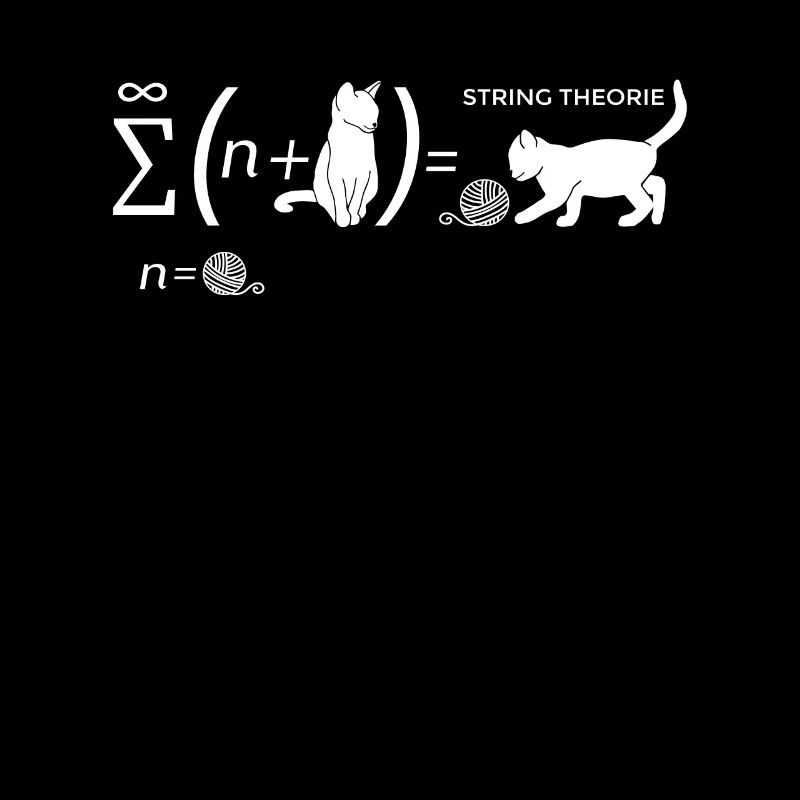String theory Schrödinger's cat physicist student