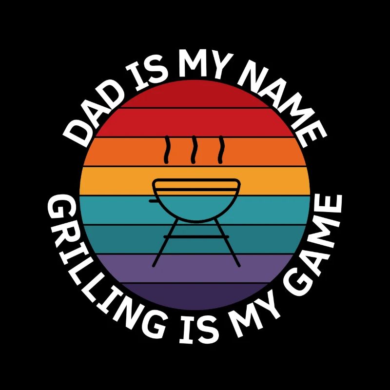 Papa est mon nom Barbecuing est mon jeu