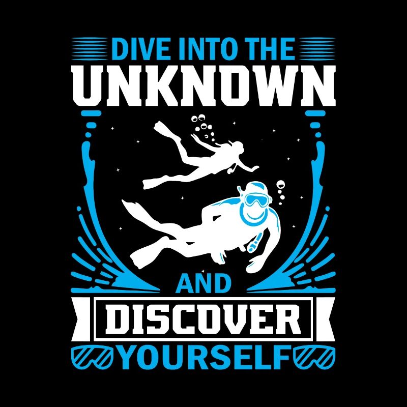 Dive into the unknown and discover yourself.
