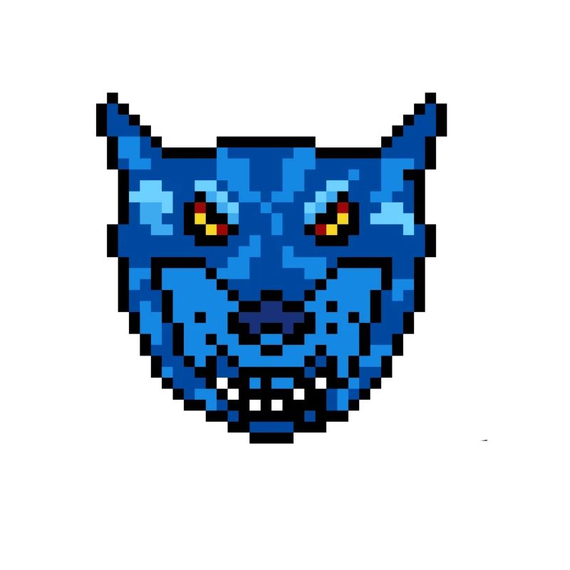 Blauer Wolf