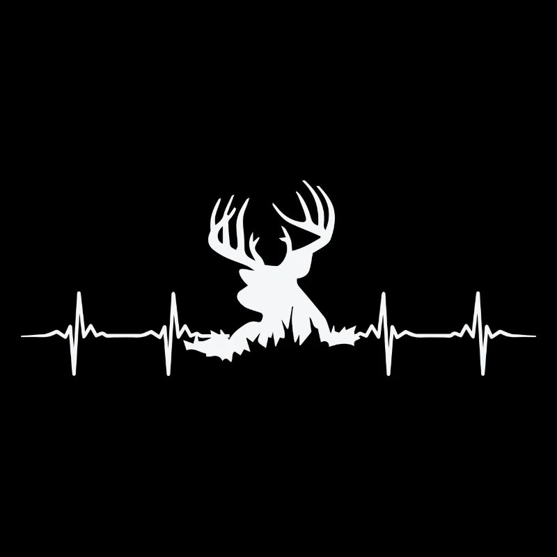Jäger Herzschlag Jagd Hirschjagd
