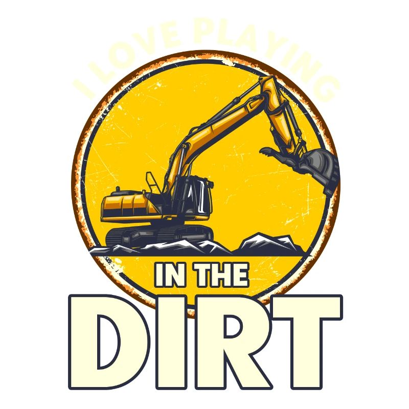 Operator Excavator Construction Gift