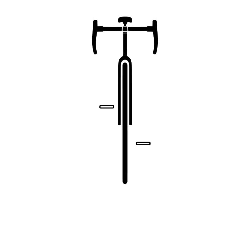 Vélo minimaliste conception vélo de course front