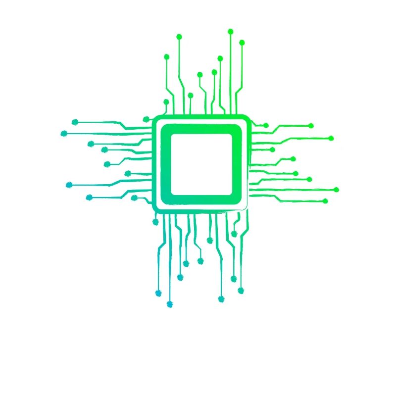 Circuits CPU Puce d’ordinateur Nerds