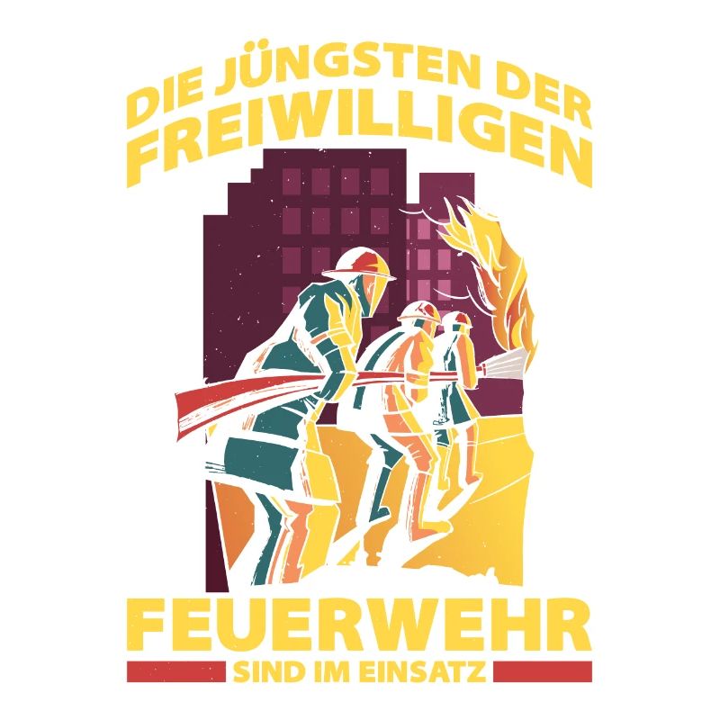 Die Jüngsten Der Freiwilligen Feuerwehr Sind Im Ei
