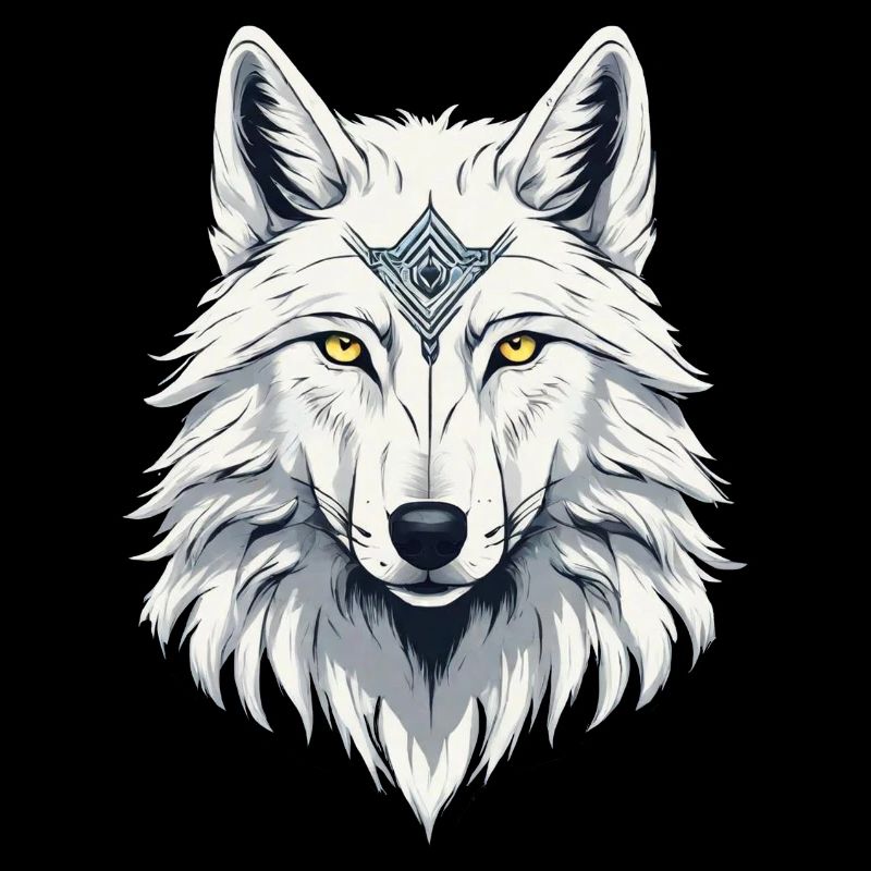 White Wild Wolf