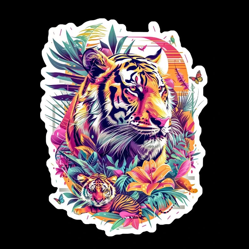 Conception de tigre