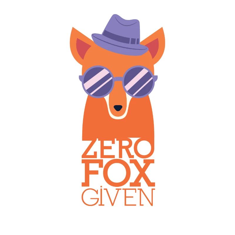 Fox saying Funny Doesn't matter self-confident