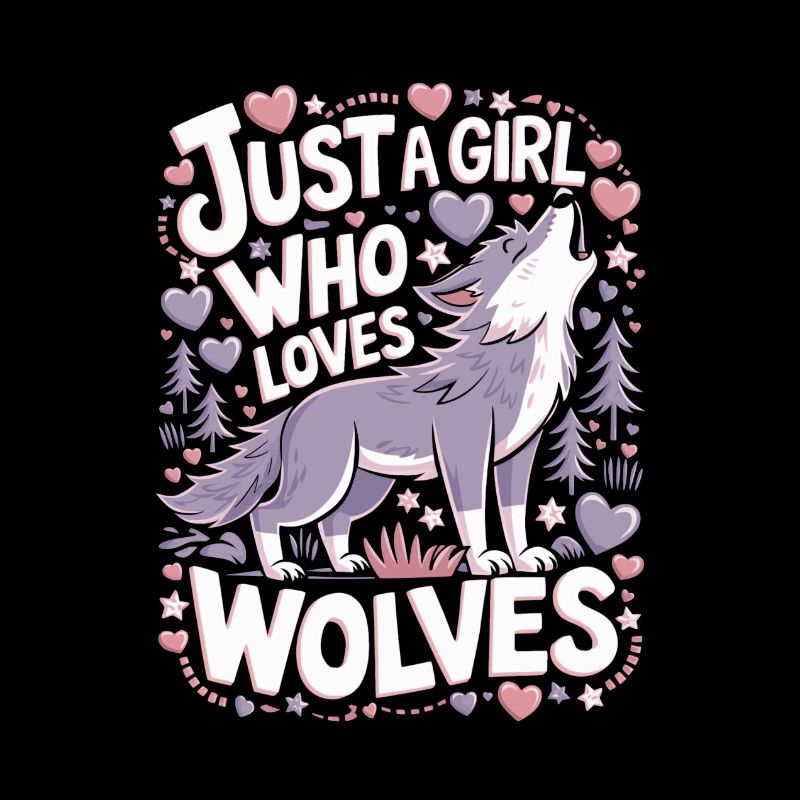 Wolf Mädchen Spruch