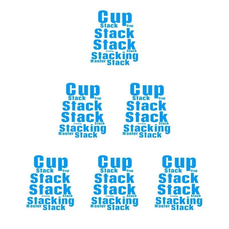 Cup Stack Master Sport Stacking