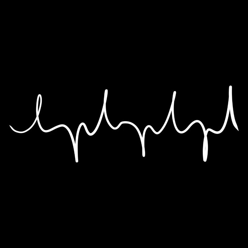 line pointed wavy stroke