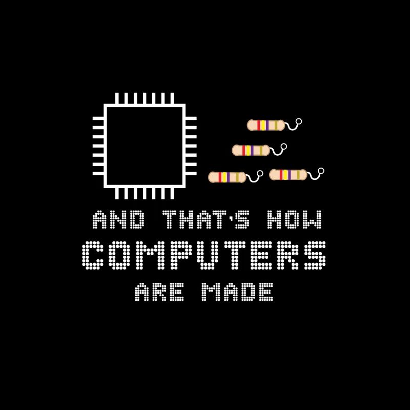 Computer Hardware PC Nerd Motherboard