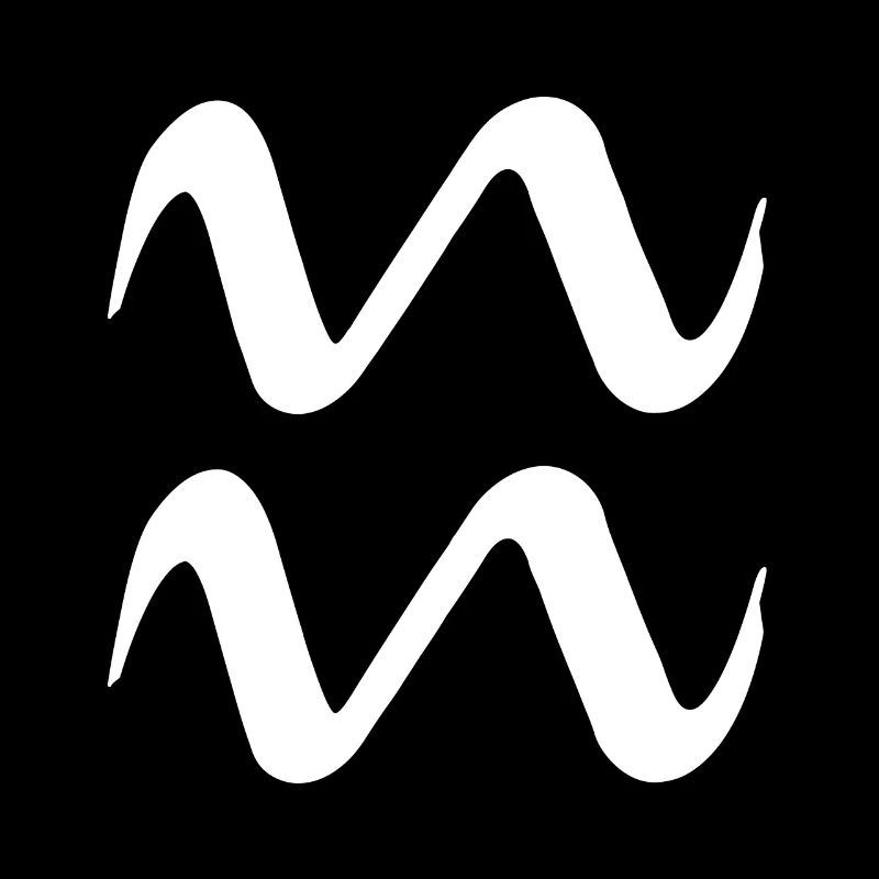 Sternzeichen Wassermann - Tierkreiszeichen Symbol
