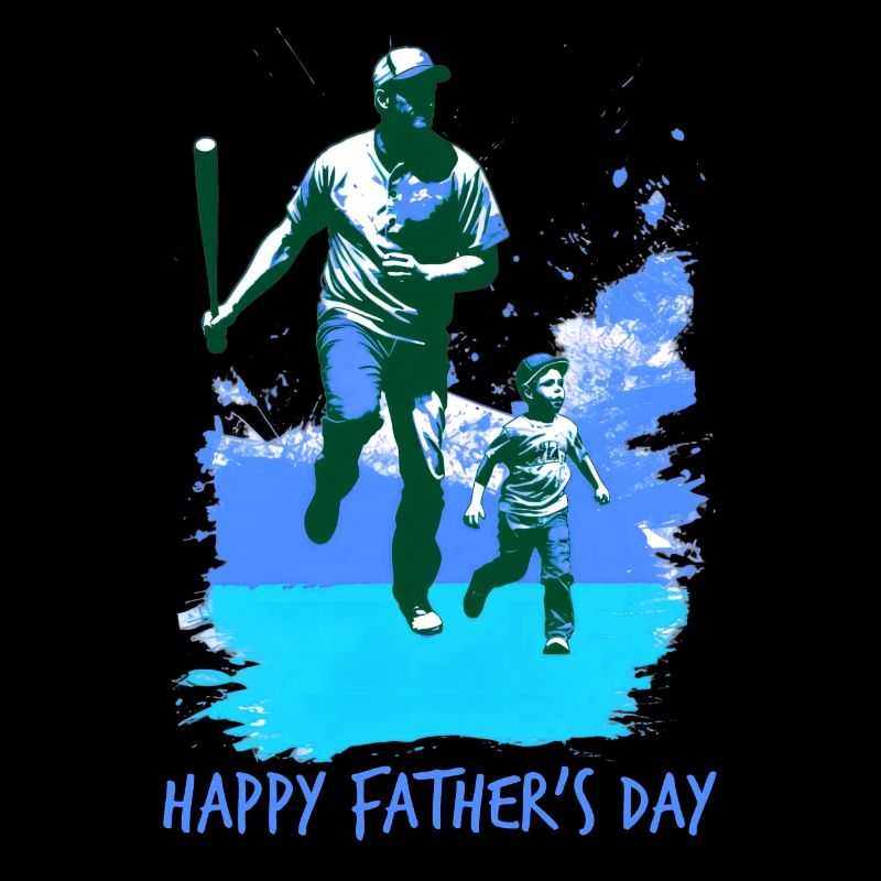 Baseball Vatertag Muttertag Geschenkidee