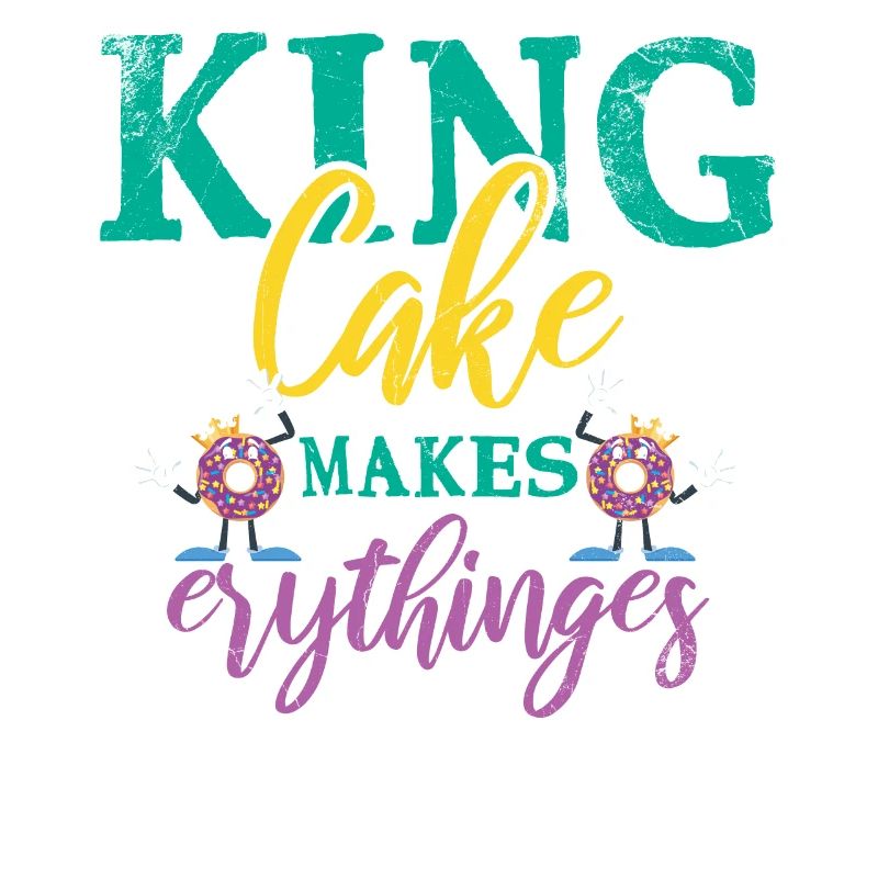 King Cake Makes Everything Better for Baker Or