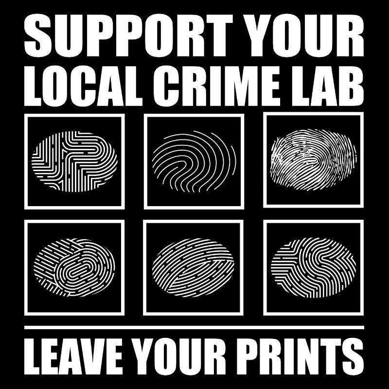 Forensic Scientist Leave Your Fingerprints