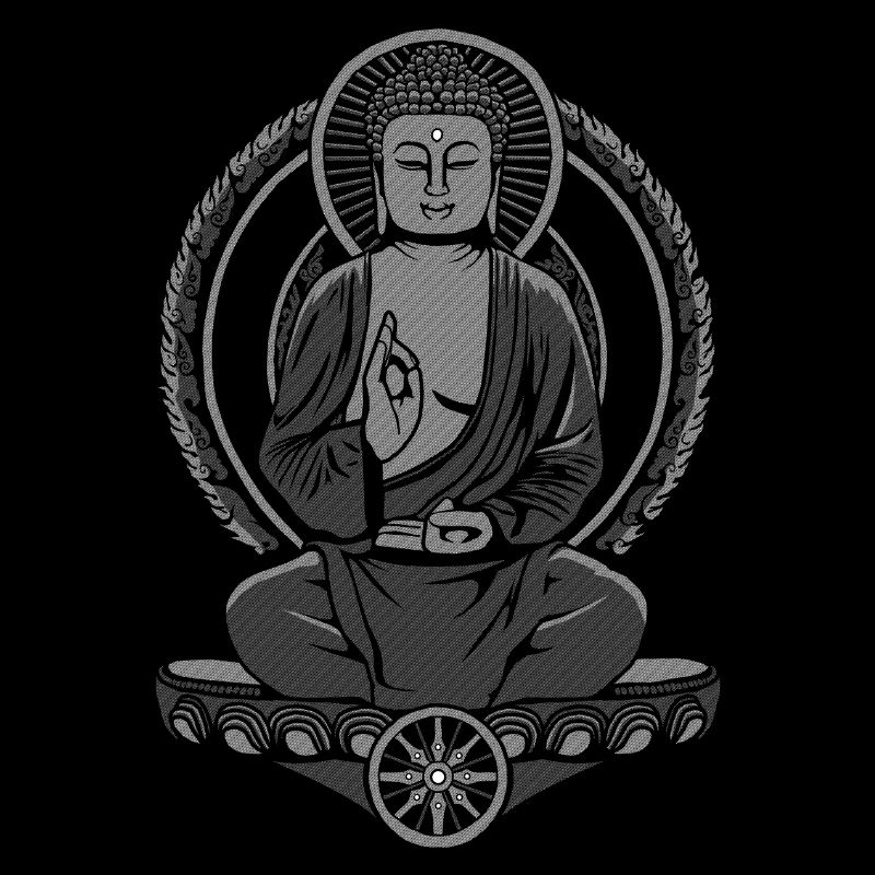 Siddhartha Buddha Halftone