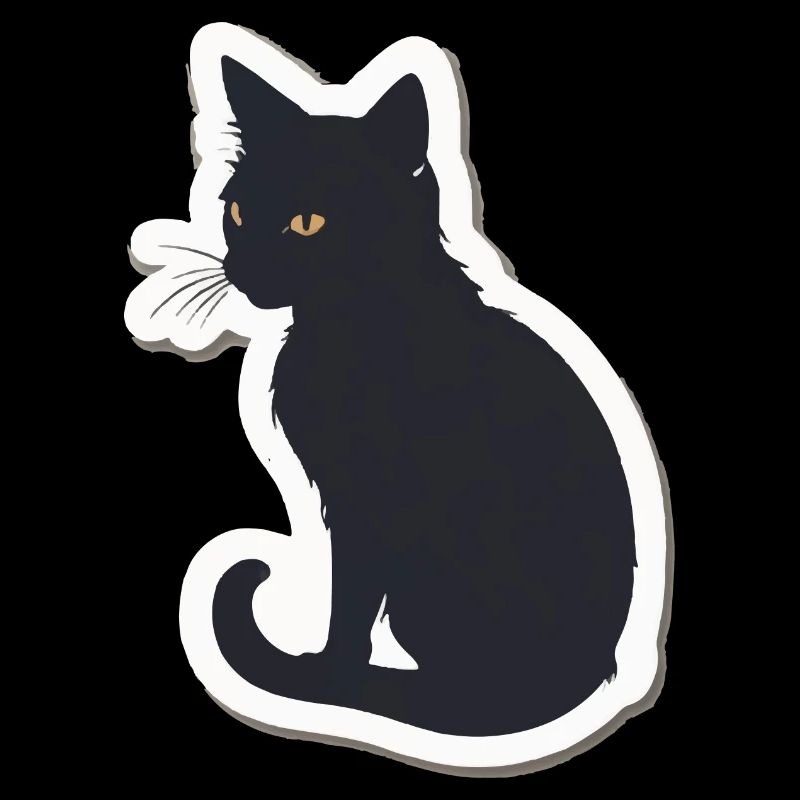 Silhouette de chat