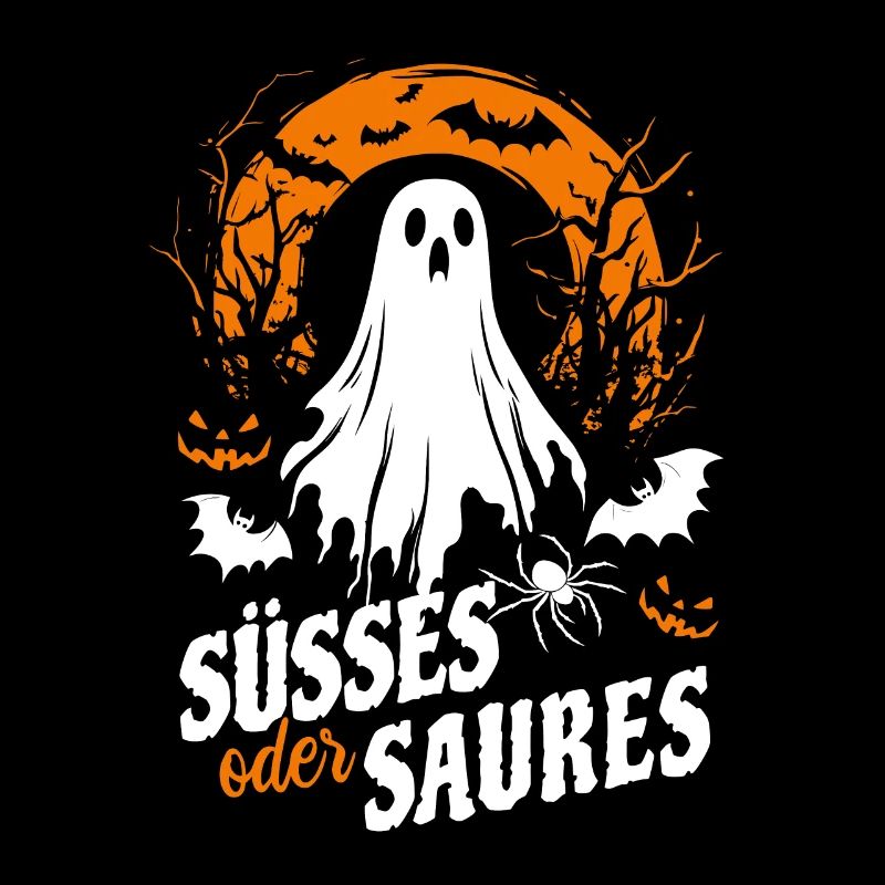 Halloween Gespenst - Süßes oder Saures
