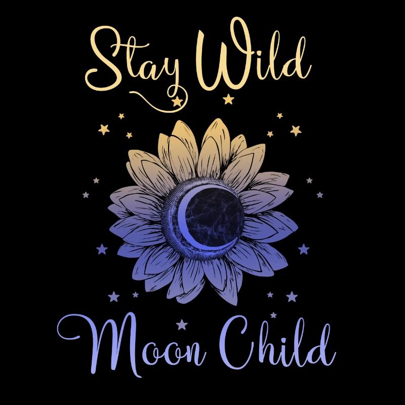 Stay Wild Moon Child Boho Graphics