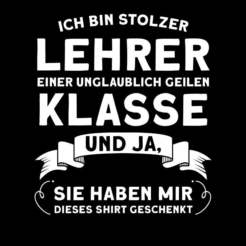 Lehrer Beruf Schullehrer Geschenk