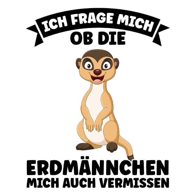 Tiere Erdmännchen Erdmännchene Geschenk
