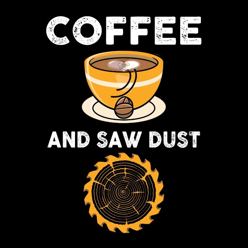 Café et sciure de bois