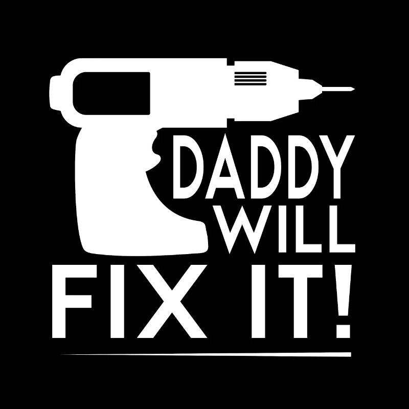 Daddy Will Fix It Schraubendreher Bohrmaschine Box