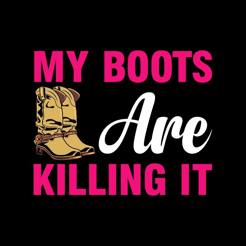 Mes bottes le tuent Bottes de cheval