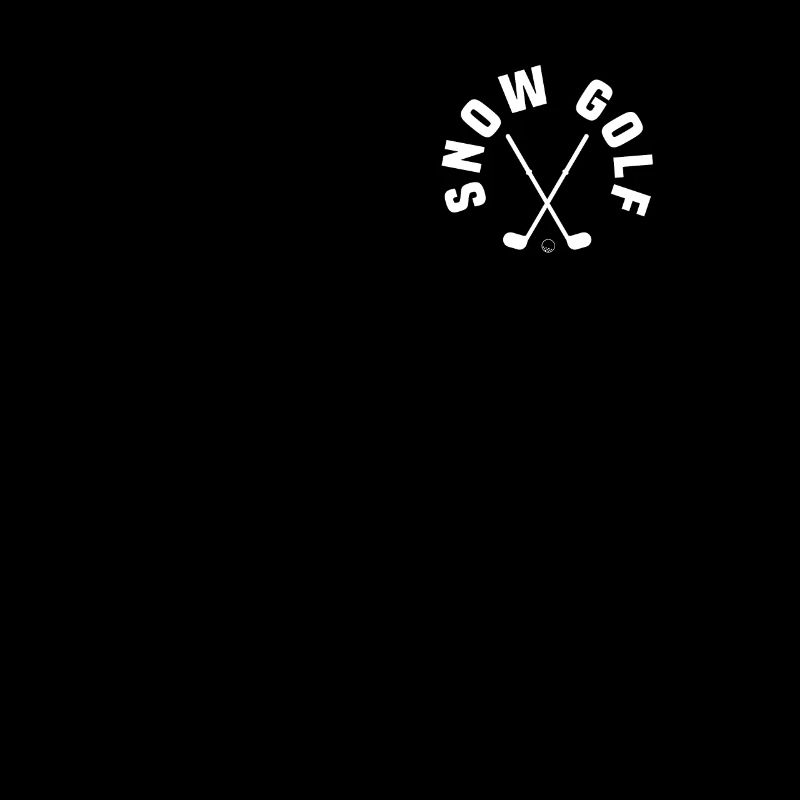 Snow Golf Brusttaschen Design