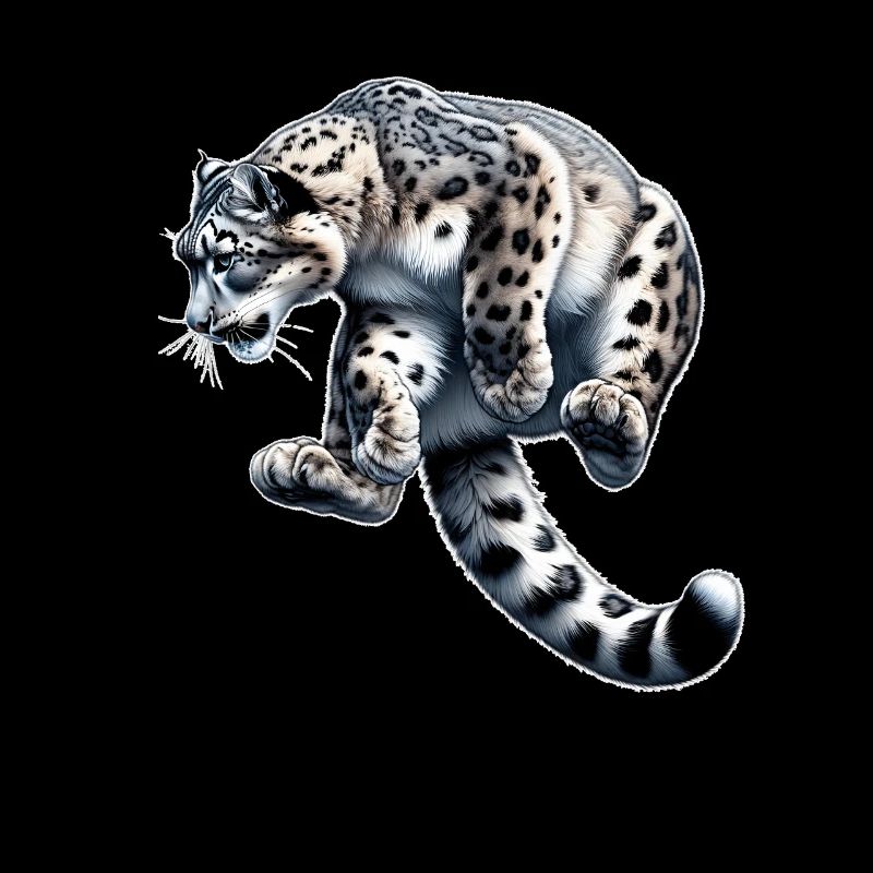 Snow Leopard Leopard White Leopard