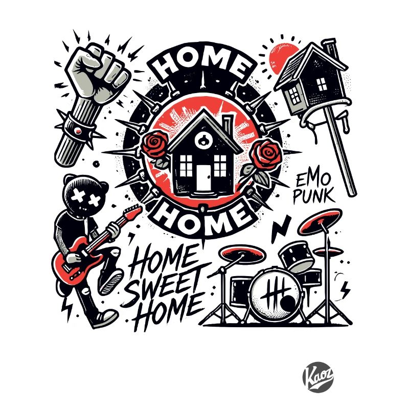 Home sweet home for anarchy emo punks