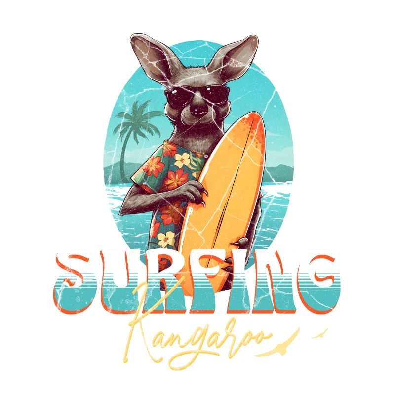 Surfing Kangaroo