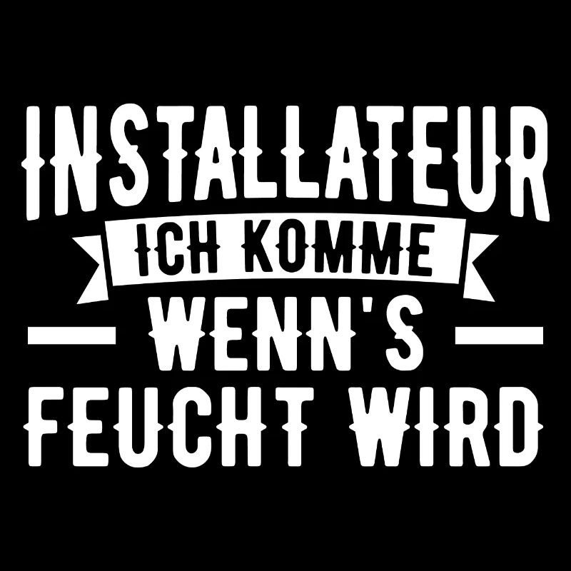 Installateur Beruf Klempner Geschenk