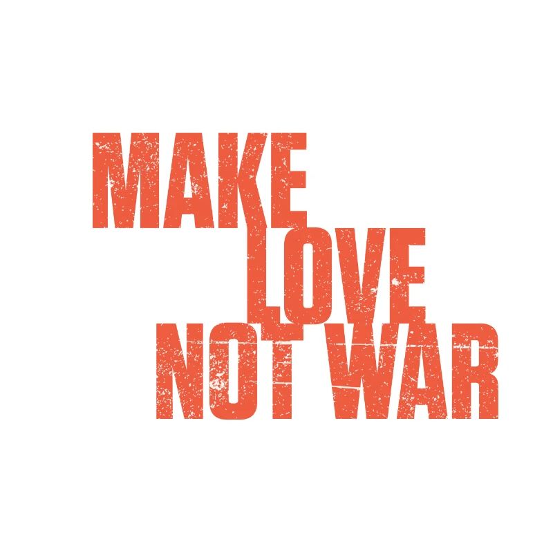 Make Fastelovend Love not war Karneval