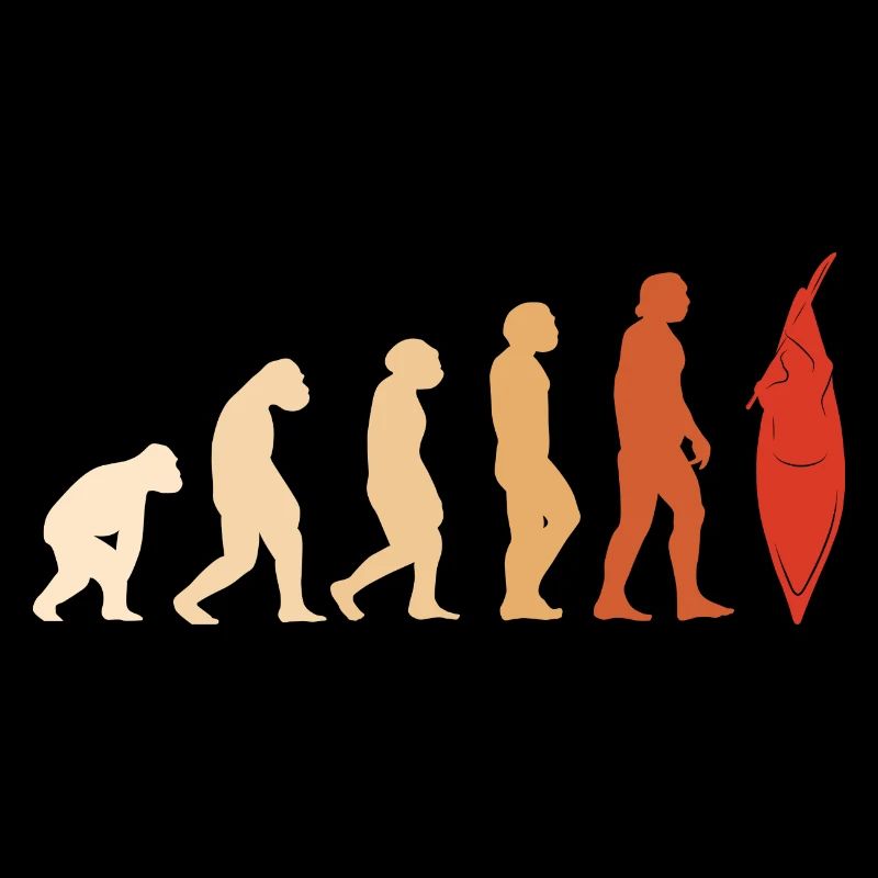 Kayaker Evolution Kayaking