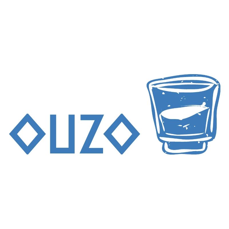 Ouzo Alkohol Ouzo Trinker Geschenk