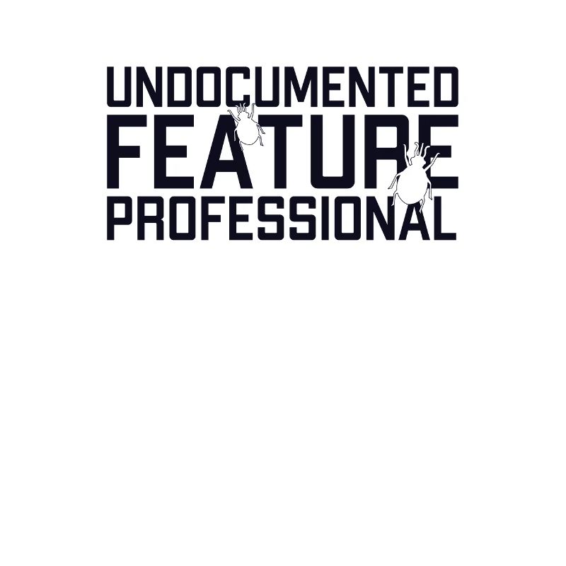 Undocumented Feature Professional Coder Software