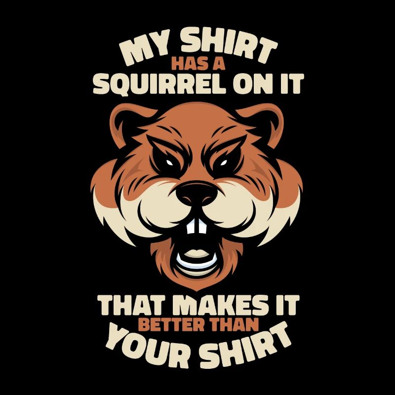 Better Than Your Apparel Grey Squirrel