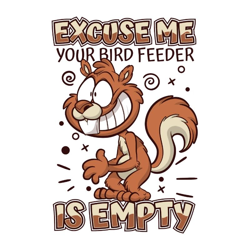 Your Bird Feed Is Empty Squirrel Fox Squirrel