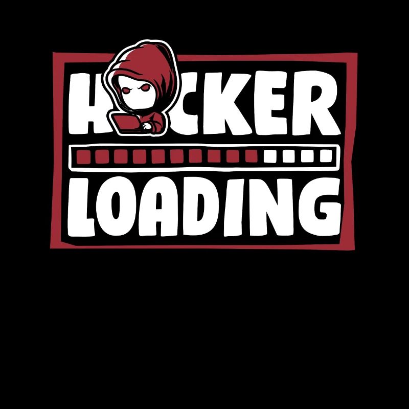 Hacker Loading Phishing Sniffer Social