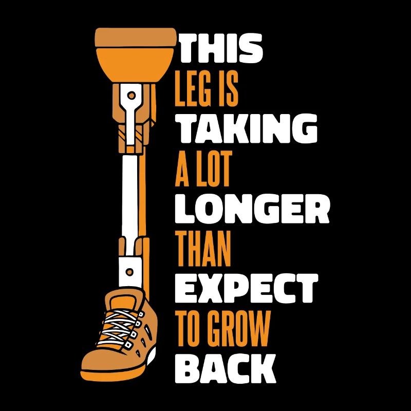 La jambe prend plus de temps à repousser la jambe de l’utilisateur