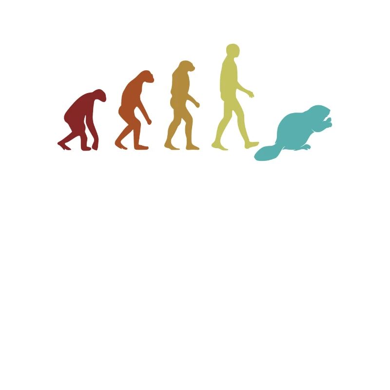 Beaver Evolution Castor Canadensis Nord-américain