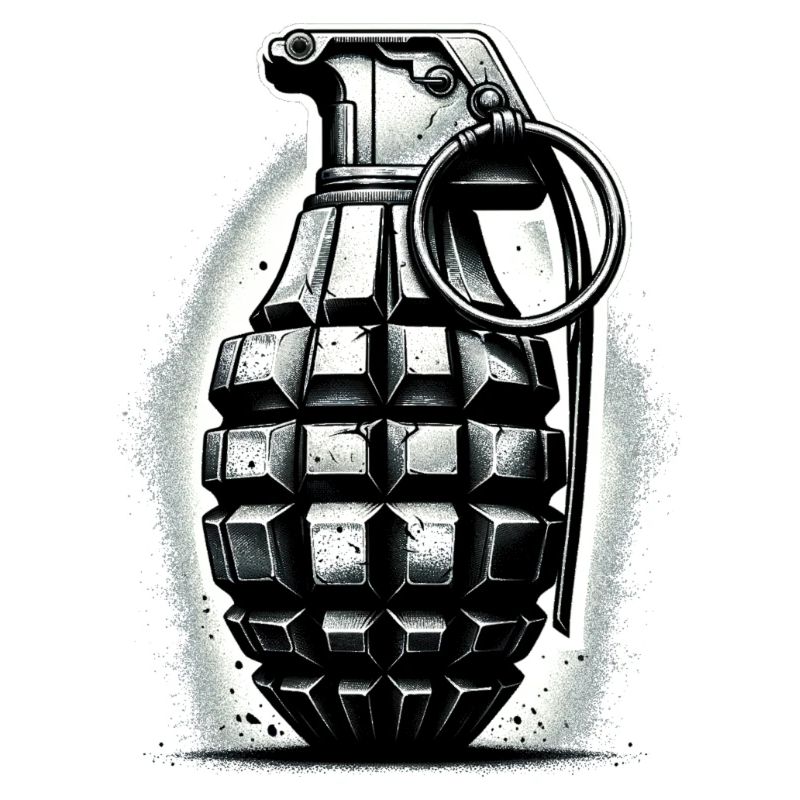 Charge explosive : Grenade à main