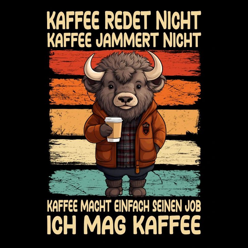 Kaffee Rede Nicht Kaffee Jammert Nicht Bison